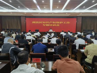 湖滨区召开全区知识产权保护工作专题培训会